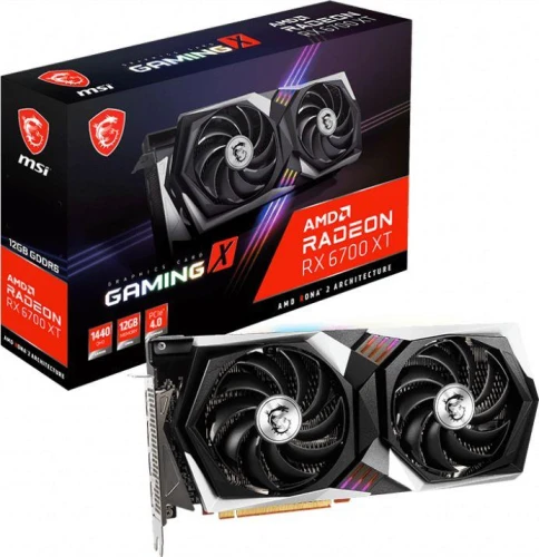 Karta graficzna MSI Radeon RX 6700 XT Gaming X 12GB GDDR6
