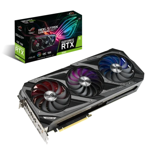 Karta graficzna Asus ROG Strix GeForce RTX™ 3080 V2 OC Edition 10GB GDDR6X LHR