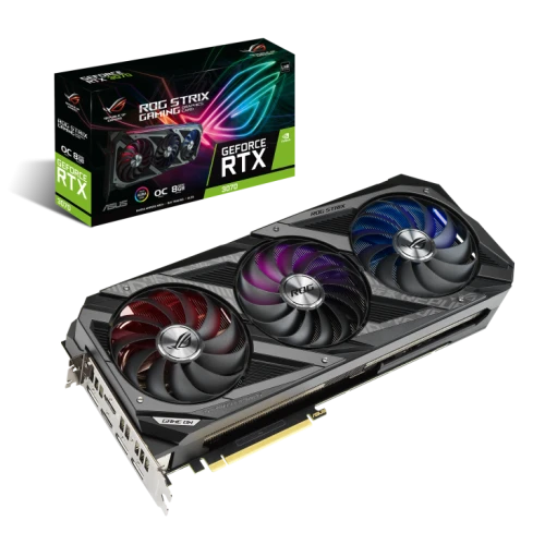Karta graficzna Asus ROG Strix GeForce RTX™ 3070 V2 OC edition 8GB GDDR6 LHR