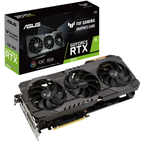 Karta graficzna Asus TUF Gaming GeForce RTX™ 3070 V2 OC Edition 8GB GDDR6 LHR