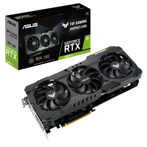 Karta graficzna Asus TUF Gaming GeForce RTX™ 3060 Ti V2 8GB GDDR6 LHR