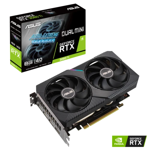 Karta graficzna Asus Dual GeForce RTX™️ 3060 Ti MINI 8GB GDDR6