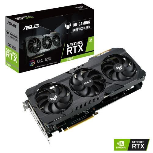 Karta graficzna Asus TUF Gaming GeForce RTX™ 3060 OC edition 12GB GDDR6