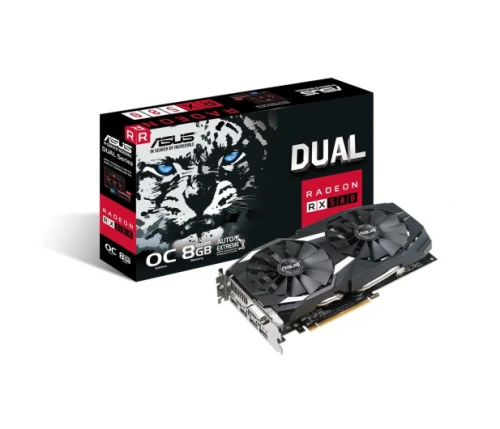 Karta graficzna Asus DUAL-RX580-O8G