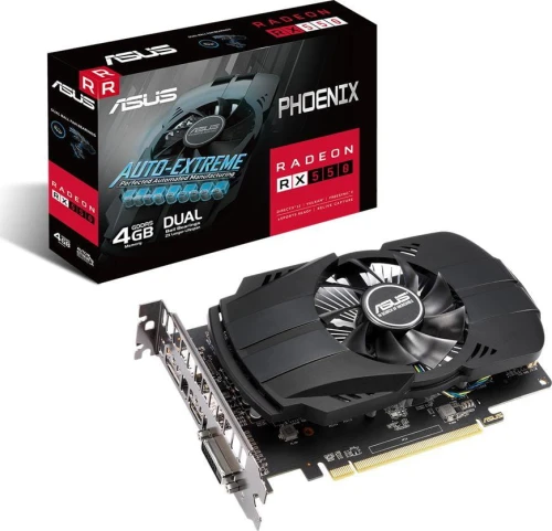 Karta graficzna Asus Phoenix Radeon™ RX 550 EVO 4GB GDDR5