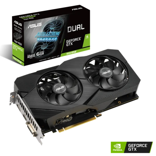 Karta graficzna Asus Dual GeForce® GTX 1660 Super Advanced Edition 6GB GDDR6 EVO