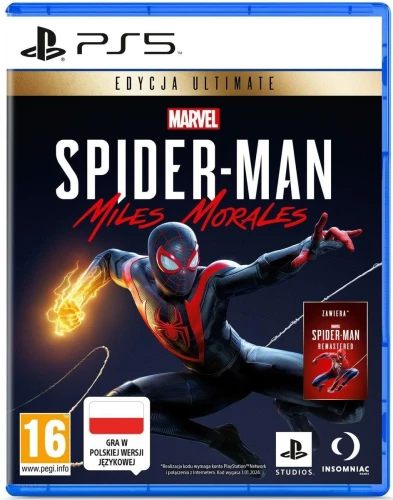 Gra PS5 Spider-Man Miles Morales Ultimate Edition