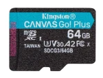 Kingston microSD 64GB Canvas Go Plus 170/70MB/s