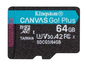 Kingston microSD 64GB Canvas Go Plus 170/70MB/s