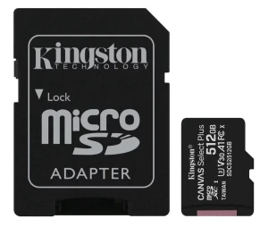 Kingston Canvas Select Plus MicroSDXC 512 GB Class 10 UHS-I/U3 A1 V30