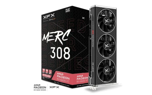 Karta graficzna XFX Speedster MERC 308 RX 6600 XT Black 8GB GDDR6