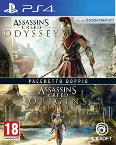 Gra PS4 Assassin's Creed Origins + Odyssey