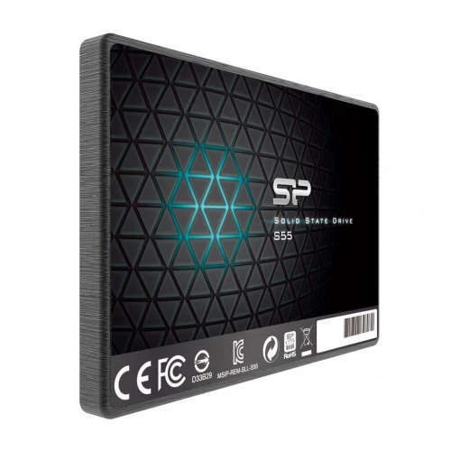 Dysk SSD Silicon Power Slim S55 480GB 2,5\" SATA3 560/530 MB/s 7mm
