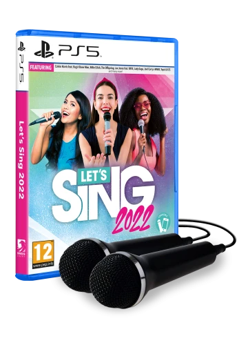 Gra PS5 Let's Sing 2022 + 2 mikrofony