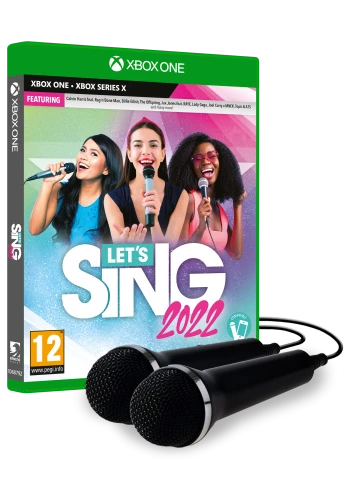 Gra Xbox One/XSX Let's Sing 2022 + 2 mikrofony