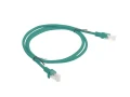 Kabel sieciowy Lan Rj45 Patchcord KAT.6 UTP 1M ZIELONY