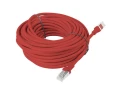 Kabel sieciowy Lan Rj45 Patchcord 5E UTP 15M CZERWONY