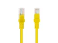 Kabel sieciowy Lan Rj45 Patchcord 5E UTP 2M ŻÓŁTY