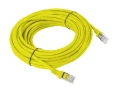 Kabel sieciowy Lan Rj45 Patchcord 5E UTP 10M ŻÓŁTY