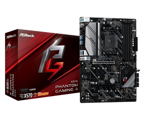 Płyta główna X570 Phantom Gaming 4 AM4 4DDR4 HDMI/DP M.2 ATX_0