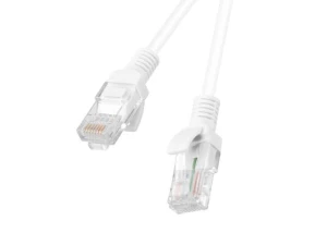 Patchcord KAT.5E UTP 0,5M BIAŁY