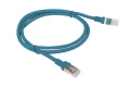 Kabel sieciowy Lan Rj45 Patchcord 5E FTP 1M NIEBIESKI