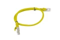 Kabel sieciowy Lan Rj45 Patchcord 5E FTP 0,5M ŻÓŁTY