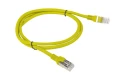 Kabel sieciowy Lan Rj45 Patchcord 5E FTP 1M ŻÓŁTY