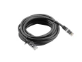 Kabel sieciowy Lan Rj45 Patchcord 5E FTP 10M CZARNY