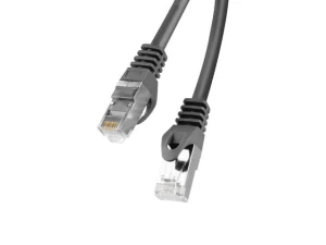 Patchcord KAT.5E FTP 20M CZARNY