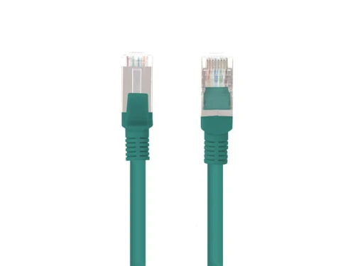 Kabel sieciowy Lan Rj45 Patchcord 5E FTP 1M ZIELONY