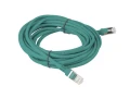 Kabel sieciowy Lan Rj45 Patchcord 5E FTP 5M ZIELONY