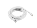 Kabel sieciowy Lan Rj45 Patchcord 5E FTP 10M BIAŁY