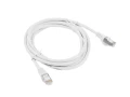 Kabel sieciowy Lan Rj45 Patchcord KAT.6 FTP POE 0,5M BIAŁY