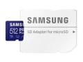 Karta pamięci Samsung MD-MD512KA/EU PRO+ mSD +Adapter