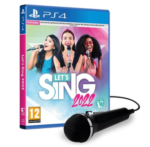 Gra PS4 Let's Sing 2022 + mikrofon