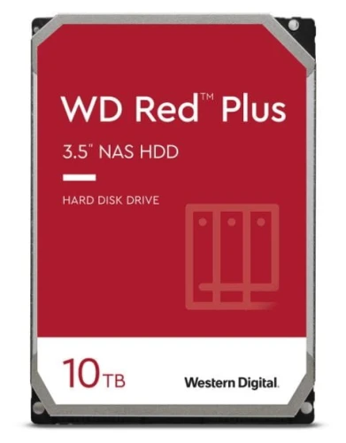 Dysk HDD Western Digital Red Plus 10TB 3,5'' CMR 256MB/7200RPM Class
