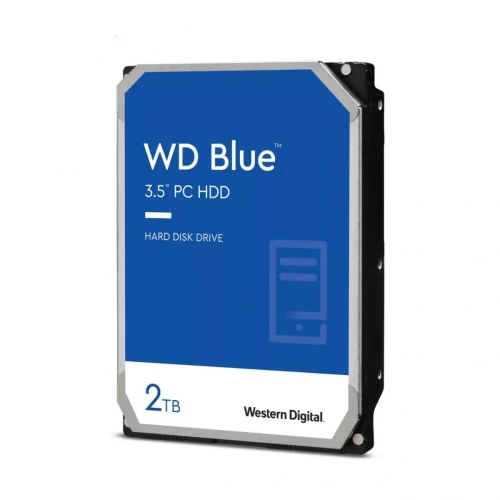 Dysk HDD Western Digital Blue 2TB 3,5 256MB SATAIII 5400 RPM