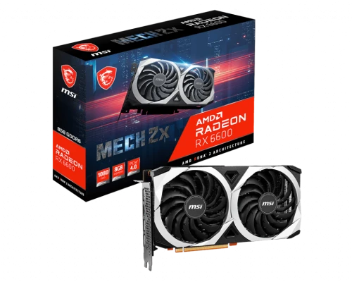 Karta graficzna MSI Radeon RX 6600 Mech 2X 8GB GDDR6