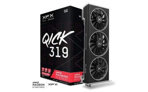 Karta graficzna XFX Radeon RX 6700 XT SPEEDSTER QICK 319 BLACK 12GB GDDR6