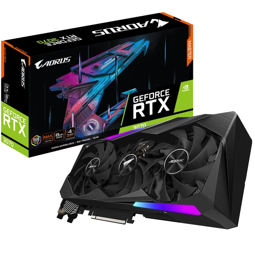 Karta graficzna Gigabyte Aorus GeForce RTX 3070 Master 8GB GDDR6