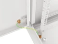 Szafa RACK Lanberg Wisząca 19" 12U WF01-6412-00S