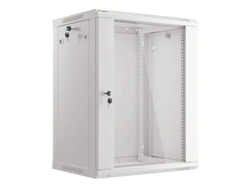 Szafa RACK Lanberg Wisząca 19" 15U WF01-6415-10S