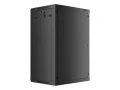 Szafa RACK Lanberg Wisząca 19" 18U WF01-6418-10B