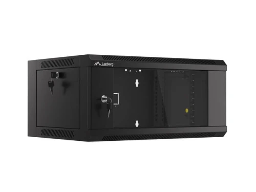 Szafa RACK Lanberg Wisząca 19" 4U WFFA-5404-10B