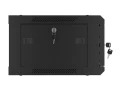 Szafa RACK Lanberg Wisząca 19" 6U WF01-6406-10B