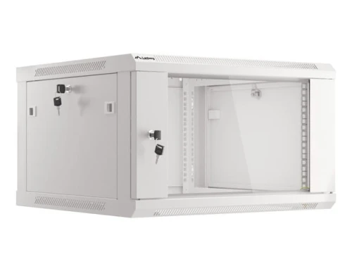 Szafa RACK Lanberg Wisząca 19" 6U WF01-6606-10S