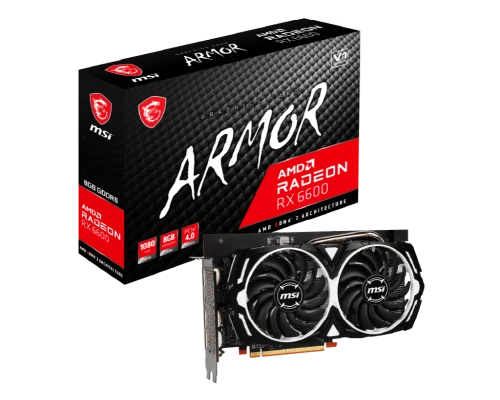 Karta graficzna MSI RX 6600 ARMOR 8G V1 DDR6