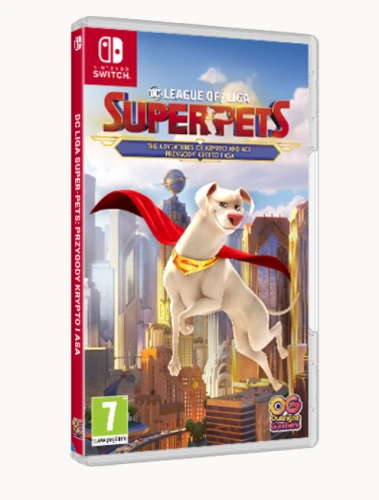 Gra NSW DC LIGA SUPERPETS: Przygody Krypto i Asa