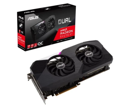 Karta graficzna ASUS Dual Radeon RX 6700 XT OC 12GB GDDR6
